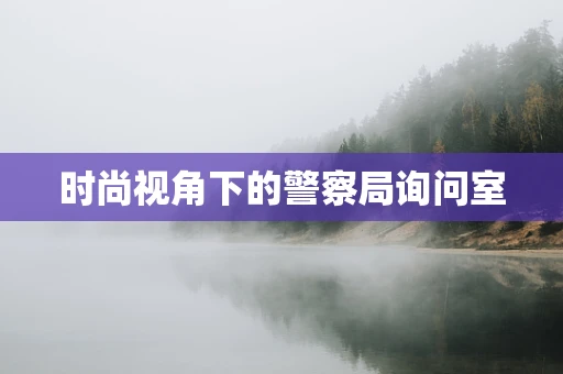 时尚视角下的警察局询问室