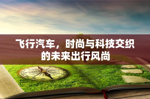 飞行汽车，时尚与科技交织的未来出行风尚