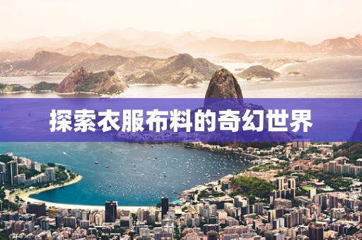 探索衣服布料的奇幻世界