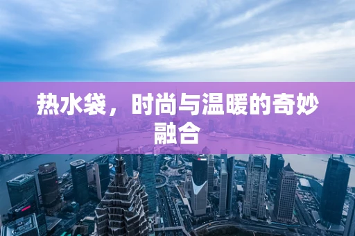 热水袋，时尚与温暖的奇妙融合