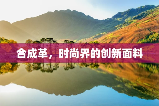 合成革，时尚界的创新面料