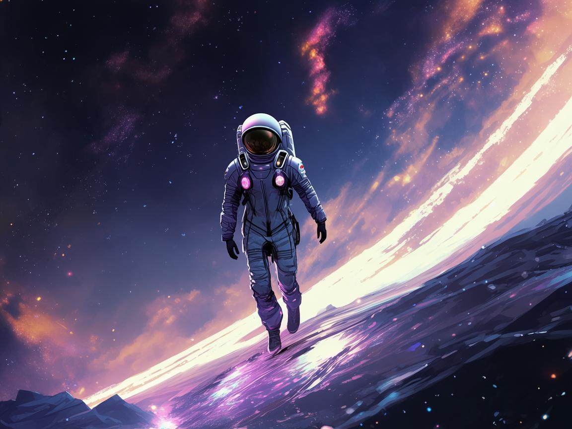 漫步星河，宇航员指挥官的时尚畅想