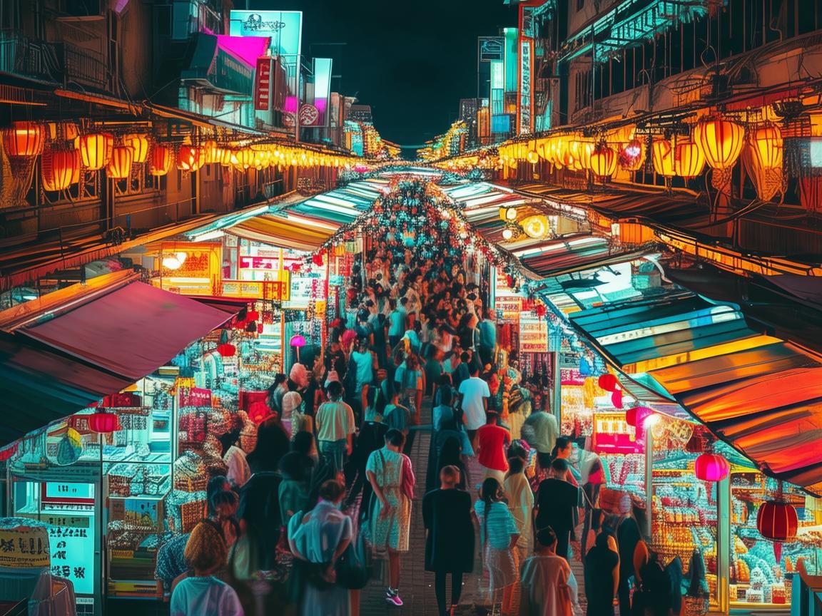 夜市文化，时尚灵感的璀璨源泉