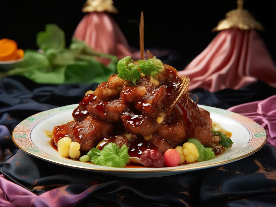 杭州东坡肉，时装设计中的味觉与视觉交融