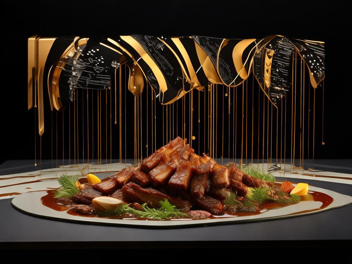 时尚跨界美食，无锡排骨如何成为时装设计中的灵感源泉？