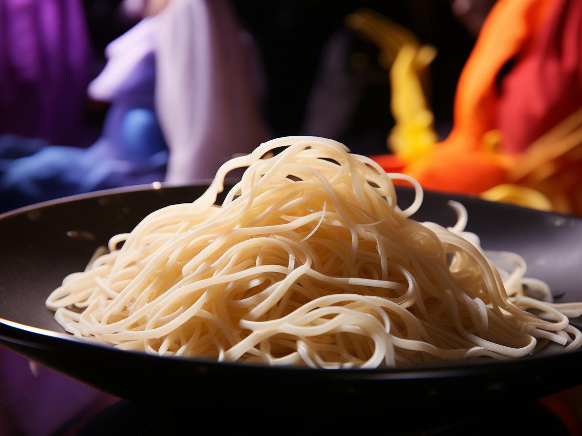 刀削面与时尚碰撞，时装设计师的灵感新食尚
