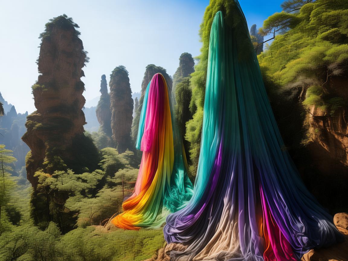 张家界，时装灵感的奇幻缪斯