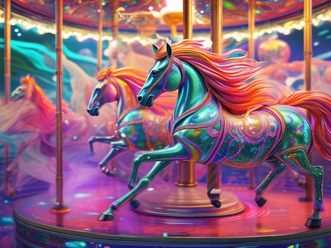 旋转木马，梦幻交织的时尚旋律