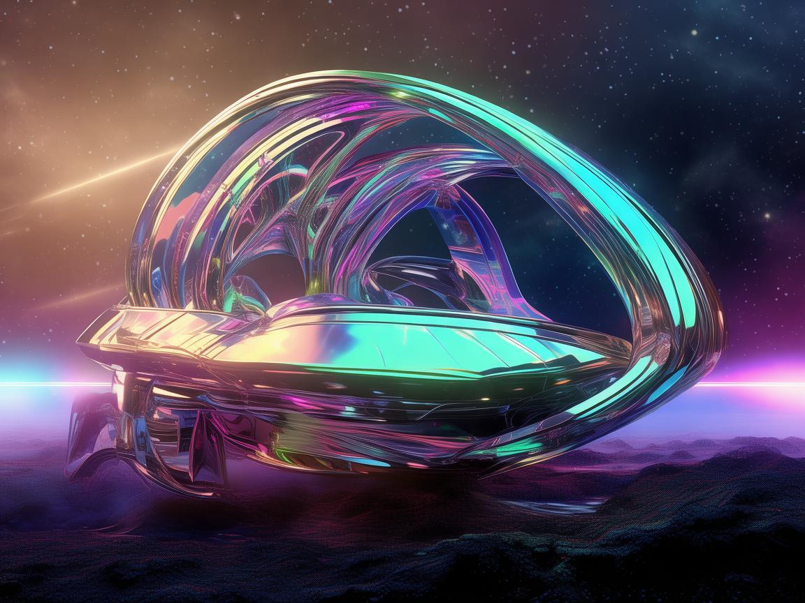 宇宙飞船灵感下的时尚幻想