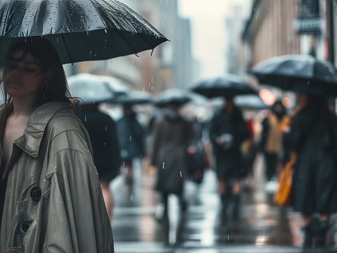 雨天里的时尚密码，如何打造既实用又时尚的雨天装扮？